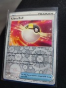Ultra ball reverse holo - paldean fates PAF