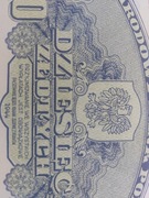 10 złotych 1944 obowiązkowe  nie 1940 1946 1948 1919 1917 