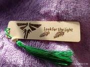 Zakładka wypalana ręcznie 12x3 cm "the last of us" 