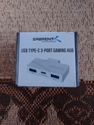 HUB USB-C SABRENT HB-ROAY (2X USB 3.0 + USB-C PD)