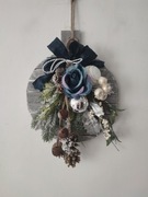 Stroik ścienny bombka wianek dekoracyjny bombka 