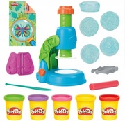 PLAY-DOH Ciastolina Mikroskop ze światełkiem Zestaw z akcesoriami 