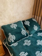 Dwuwarstwowe poduszki z wełny owczej Merino i polaru (70x80cm)