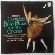 Donizetti, Kompletny balet, muzyka z oper, winyl Holandia 1980