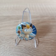 Przypinka handmade Pokémon Meowth 32 mm