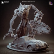 Figurka druk 3D żywica " Deathclaw - F1594 " - 282 mm