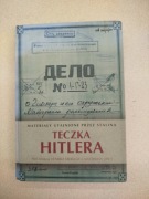 Książka Teczka Hitlera - pod.red. Henrika Eberlego i Matthiasa Uhla