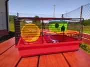 Zestaw klatka dla chomika 