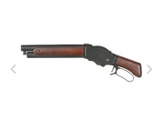 Strzelba M1887 Short Lever Action - Real Wood zasilana poprzez Green Gas