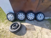 4 cale koła r14 od Opla Astry G +zapasowka