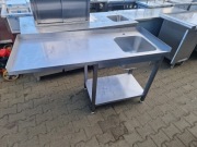 Zlew Gastronomiczny Z Miejscem na Zmywarkę 152/60/85