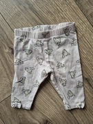 H&M legginsy niemowlęce Disney Bambi różowe Jelonek 56
