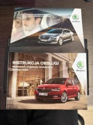 Instrukcja obsługi 07.2018 Skoda Fabia 6V0012711AJ +etui+ warunki gwarancji