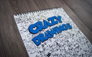 Kolorowanki dla dorosłych - Crazy Drawings