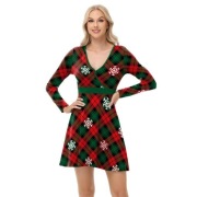 Świąteczna sukienka damska. Sukienka na gwiazdkę rozm S Nowa