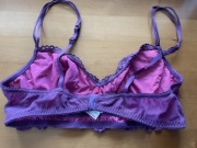 Biustonosz miękki fuksja B Tempr’d braletka fuchsia pink soft cup XL 16 44