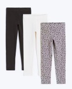 Nowy 3-pak legginsy H&M 116