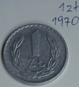 1 złoty 1970                   