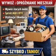 Opróżnianie mieszkań, piwnic, garaży, strychów / Wywóz do utylizacji
