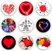 Freestyle Libre Naklejki na sensory -9 szt zestaw