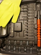 Zestaw narzędzi do wiertarko wkrętarki ProTool+Walizka 