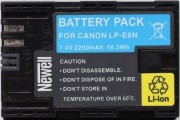 Newell *LP-E6N* 2200 mAh (Canon LP-E6) Canon 60/70/80D, 5/6/7D*. 