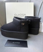 Ola Voga, Buty śniegowce, rozmiar 41 kolor czarny,  