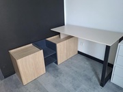 NOWE biurko z komodą, odbiór w Łodzi