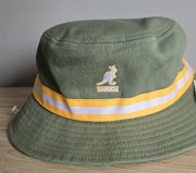 Rewelacyjny kapelusz Kangol Stripe Lahinch - zielony