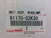 Toyota Auris 2015 lift lewy reflektor