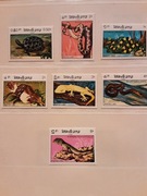 Laos 1984  Mi  773-9  wąż żółw  idealna pozycja 