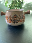 Garnek emaliowany vintage