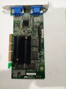 Karta graficzna  Matrox Millenium G400 dual head agp sprawna