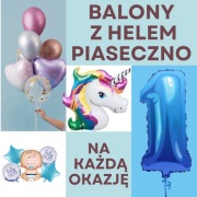 Balon balony z helem