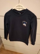 134 Carry granatowa bluza z długim rękawem dziecięca dla dziecka