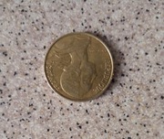 Moneta 10 centów Francja 1980 odwrotka 