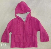 Sweter ocieplany rozmiar 74/80 Lupilu
