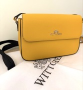 Wittchen żółta torebka skórzana