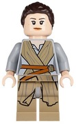 Lego figurka  sw0677 Rey - Dark Tan Tied Robe