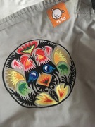 Nosidełko Tula szare motyw łowicki