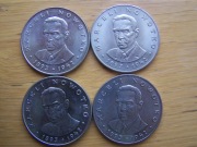 20 złotych zestaw 7 monet Nowotko 1974-1983
