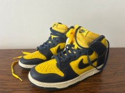 Nike Dunk High Maize & Blue Michigan buty sportowe