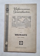 Weltkarte Westermanns Generalkarten Nr. 44 1941