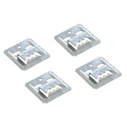 klipsy do okładzin z gwoździami Zacisk okładzinowy klamra do boazerii