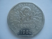 Francja 2 franki 1982