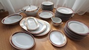 Zestaw obiadowy Porcelana Włocławek 12 osób