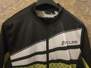 BLUZA sportowa kompresyjna Crivit Cycling na siłownię, rower, biegania, L.