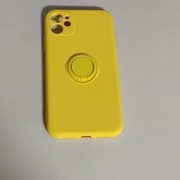 Etui silikonowe z ringiem do iPhone 11