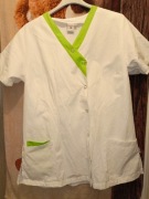 JobwearPlus: biała bluzka, personel medyczny M