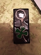 Brelok do kluczy czterolistna koniczyna